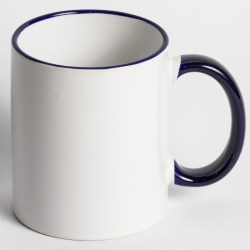 Чашка Handle, 330 мл, синий (211221)